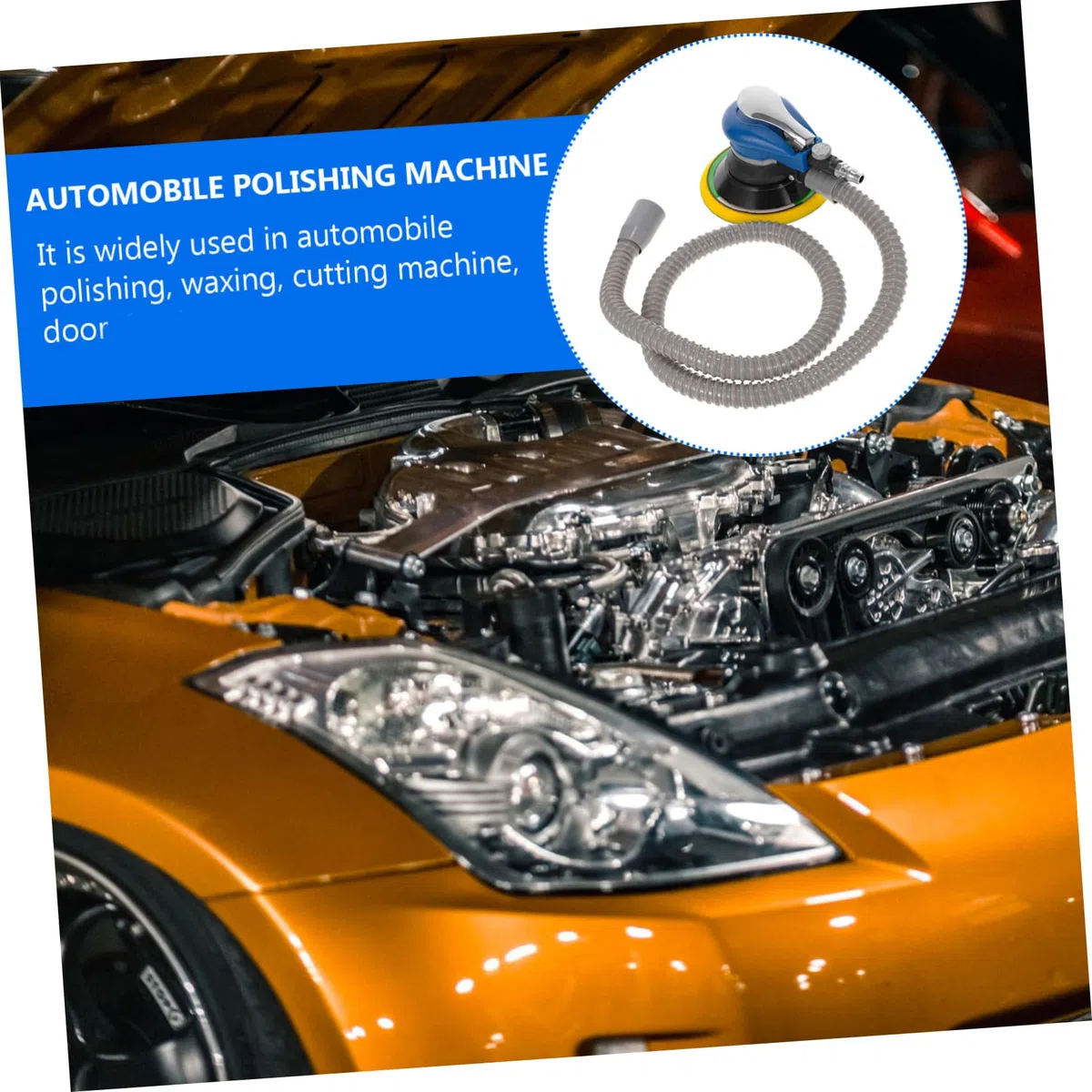 jojofuny 2sätze Pneumatische Poliermaschine Mit Absaugung Hochwertige Schleif Und Polierwerkzeuge Für Möbel Und Mehr Leicht Kompakt Und Langlebig Für -projekte